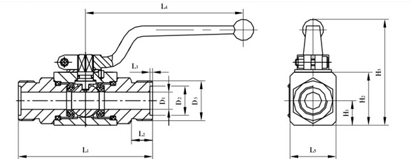 高压液压球阀(图2)