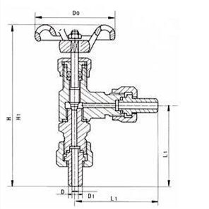 角式针型阀(图1)